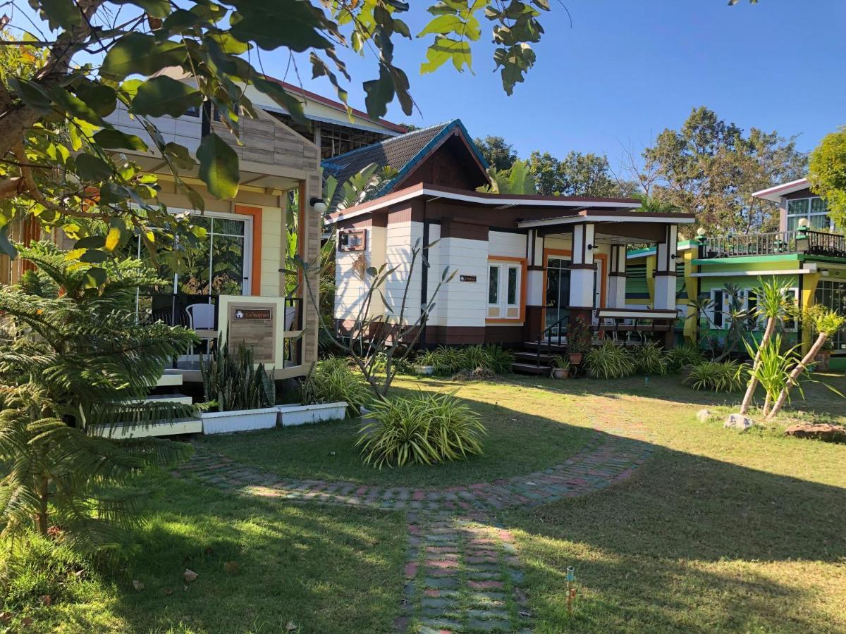 มุกดาสวรรค์ รีสอร์ท - Mukda Sawan Resort Mukdahan Eksteriør bilde